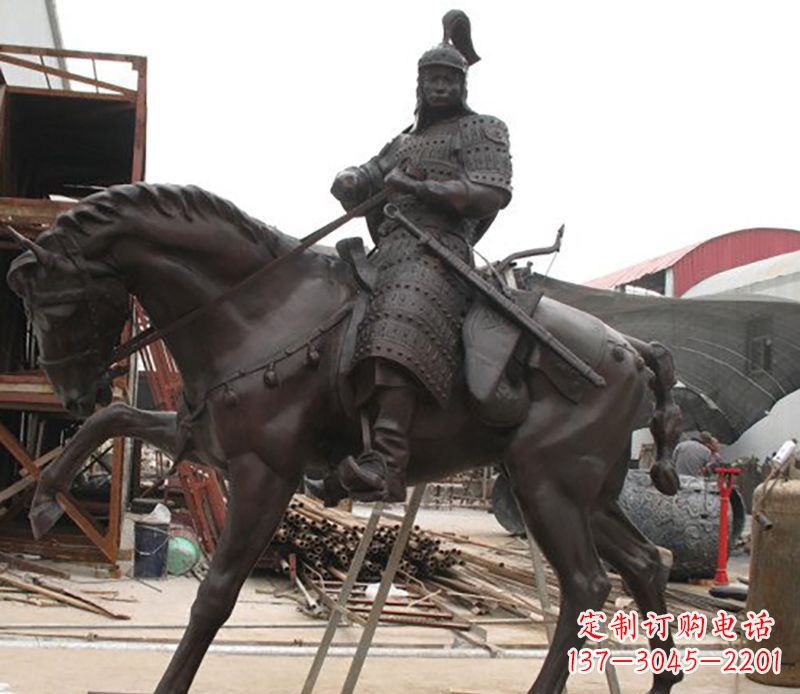 泰州将军骑马铜雕，聚焦古典品质
