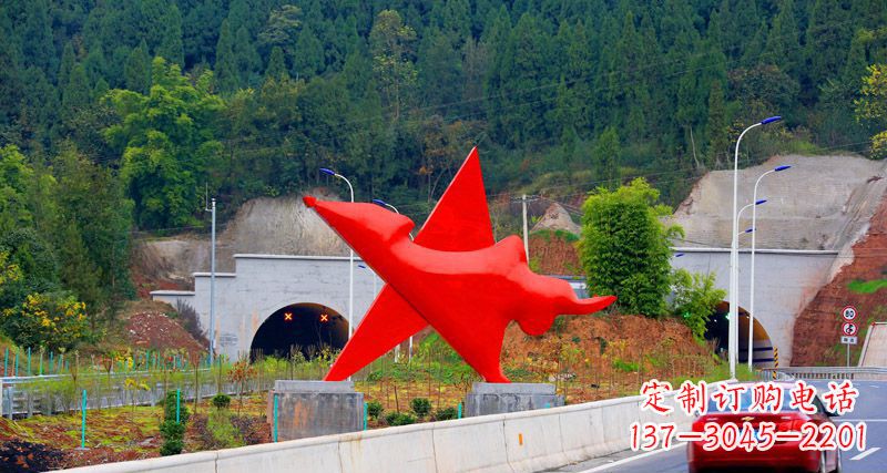 泰州不锈钢五角星雕塑——把美好变成珍藏