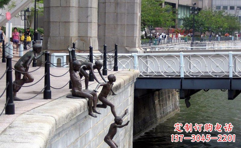 泰州精美雕塑,抓住瞬间的童真!