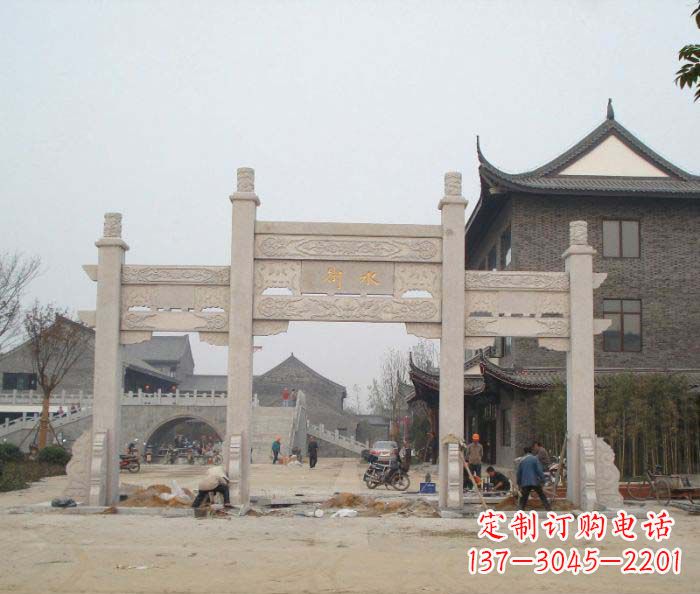 泰州石雕牌楼,让您的城市充满活力!