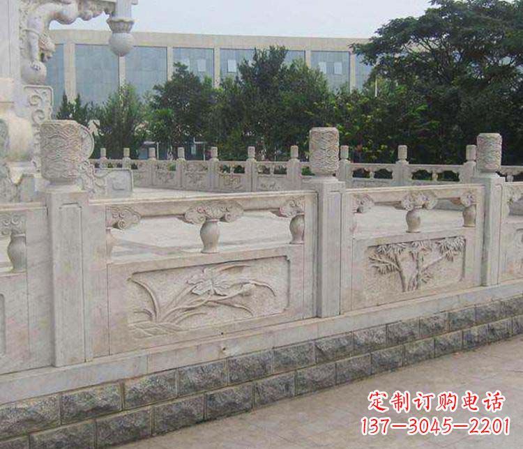 泰州景区大理石栏板石雕 (5)
