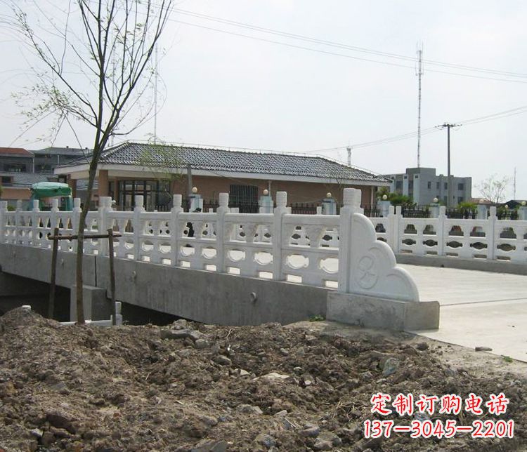 泰州景区大理石栏板石雕 (6)