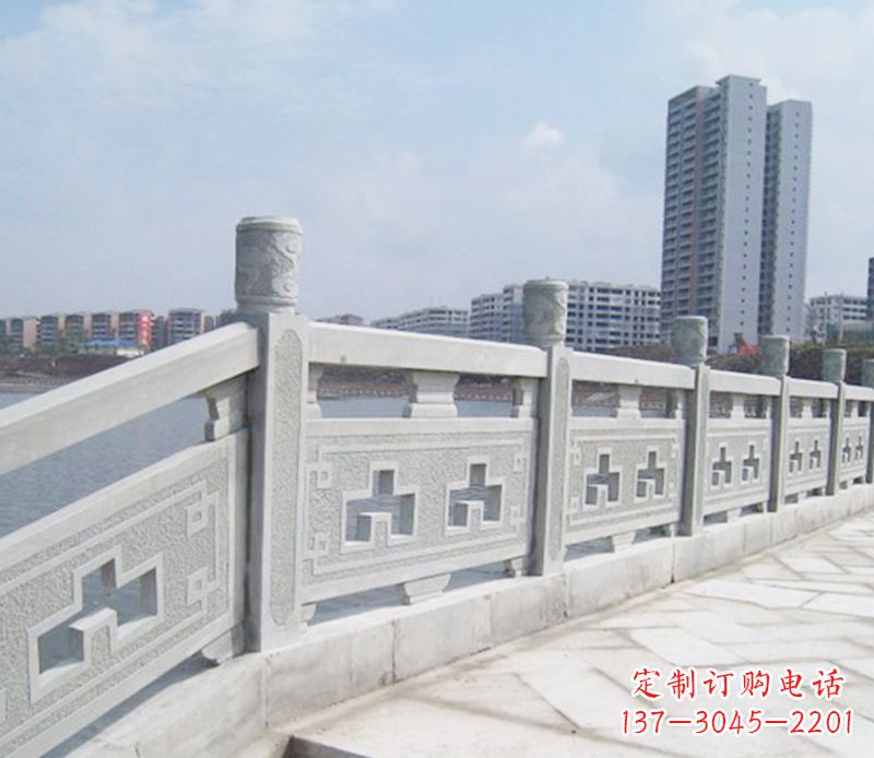 泰州景区大理石栏板石雕_1 (2)
