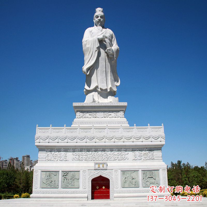 泰州礼赞中国古代思想家孟子,领雕塑迎来高雅雕塑定制!