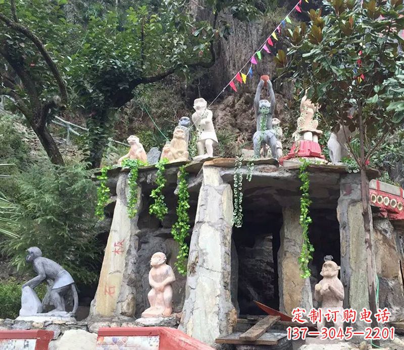 泰州中领雕塑:精美猴子石雕