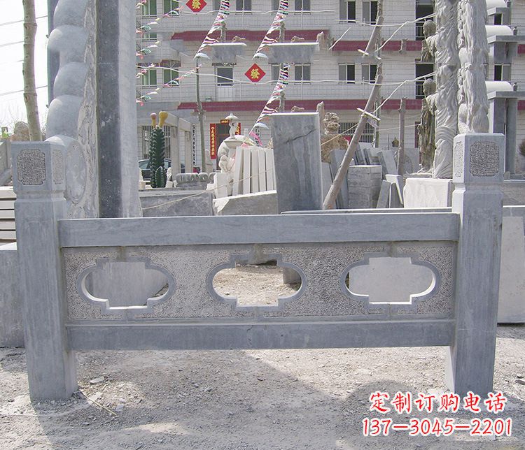 泰州仿古栏板石雕——中领雕塑