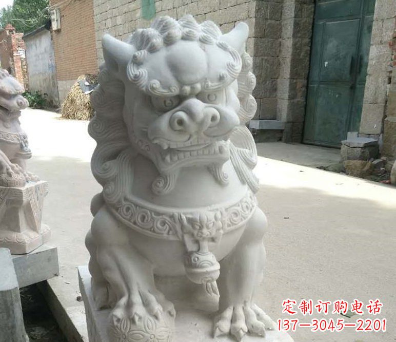 泰州南方石雕龙狮子——浓烈的中国风雕塑