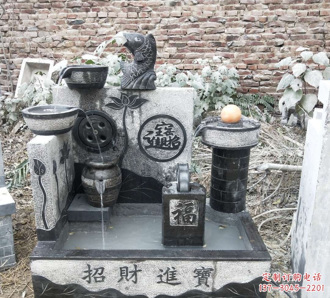 泰州酒店招财流水池