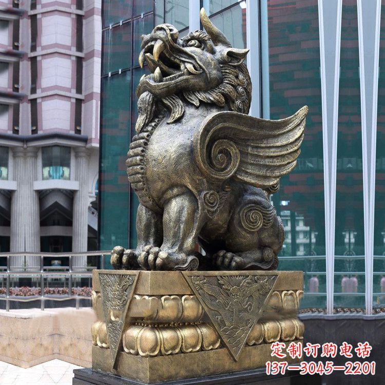 泰州享受艺术的迷人之美:貔貅铜雕