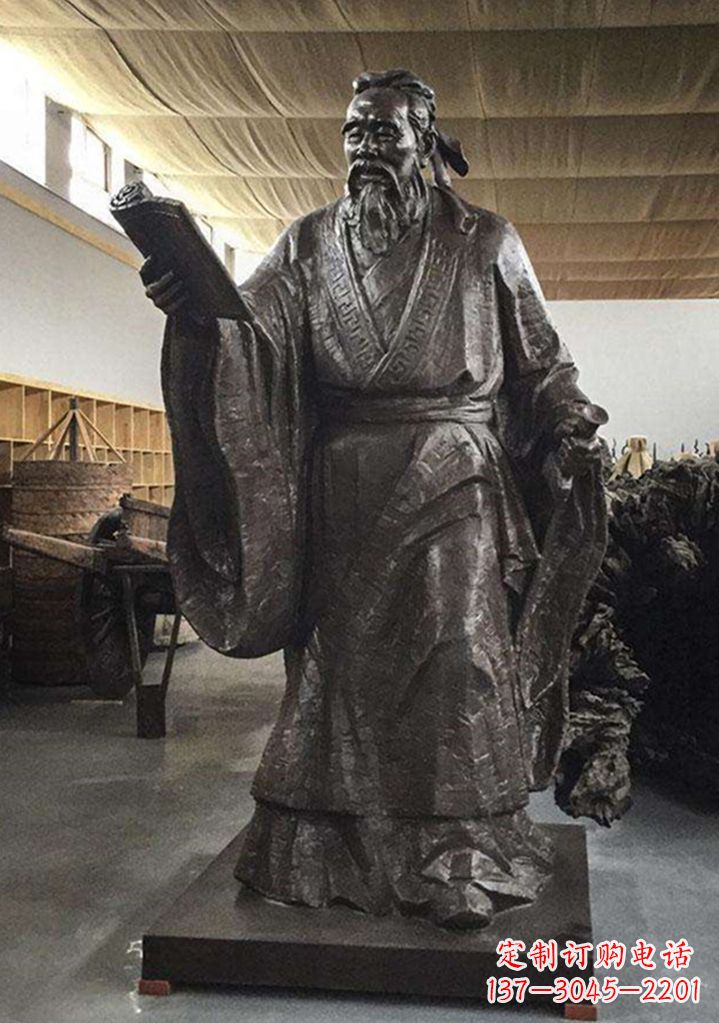 泰州中国古代圣贤孔子雕塑