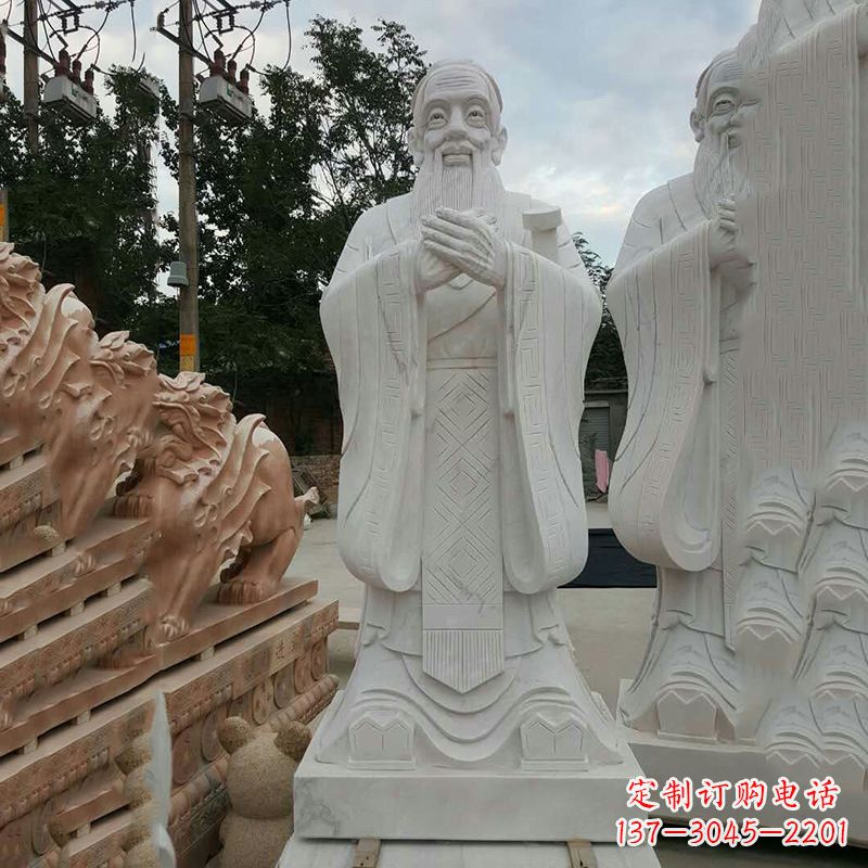 泰州志在孔子——领雕塑定制孔子雕像
