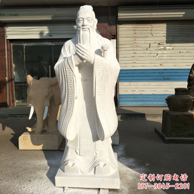 泰州孔子雕塑--中领雕塑定制