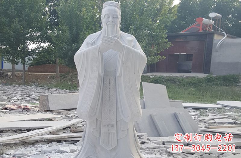 泰州孔子石雕 (2)