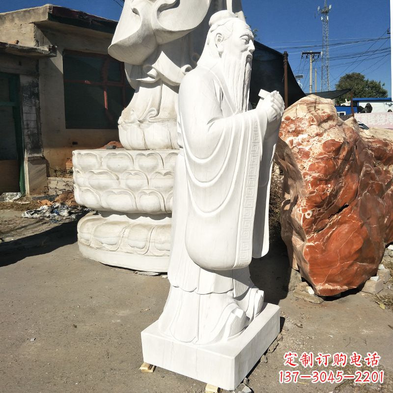 泰州用艺术雕刻一流品质体验传承历史的孔子石雕