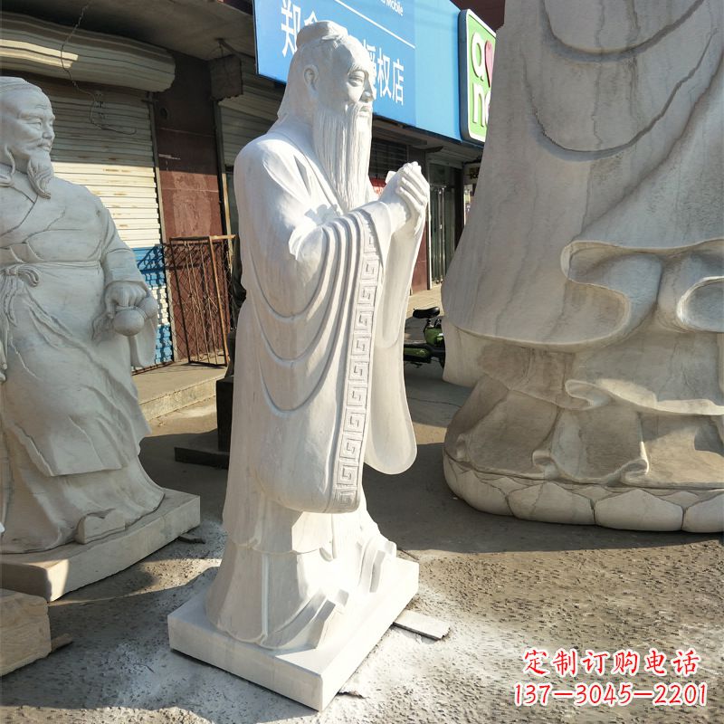 泰州中领雕塑|传承传统,唯美的孔子雕塑