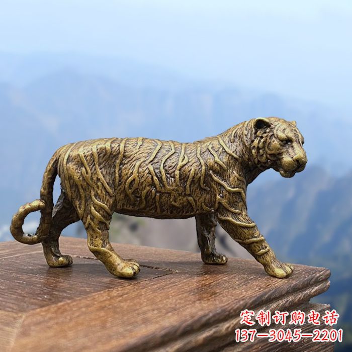 泰州中领雕塑推出的复古铜老虎雕塑,为您带来古…