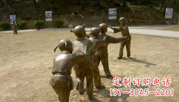 泰州珍贵传统,中领雕塑老鹰抓小鸡铜雕