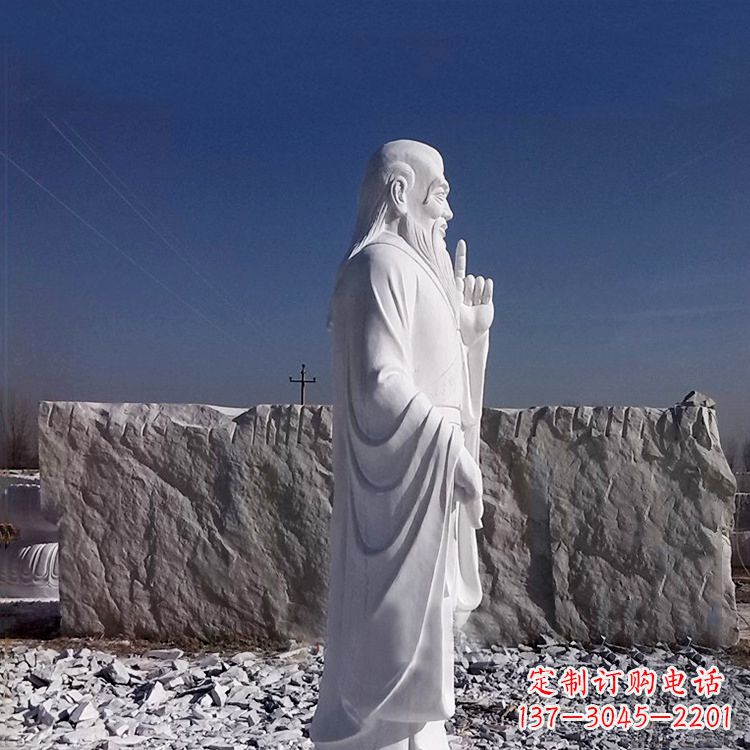 泰州老子出关雕塑