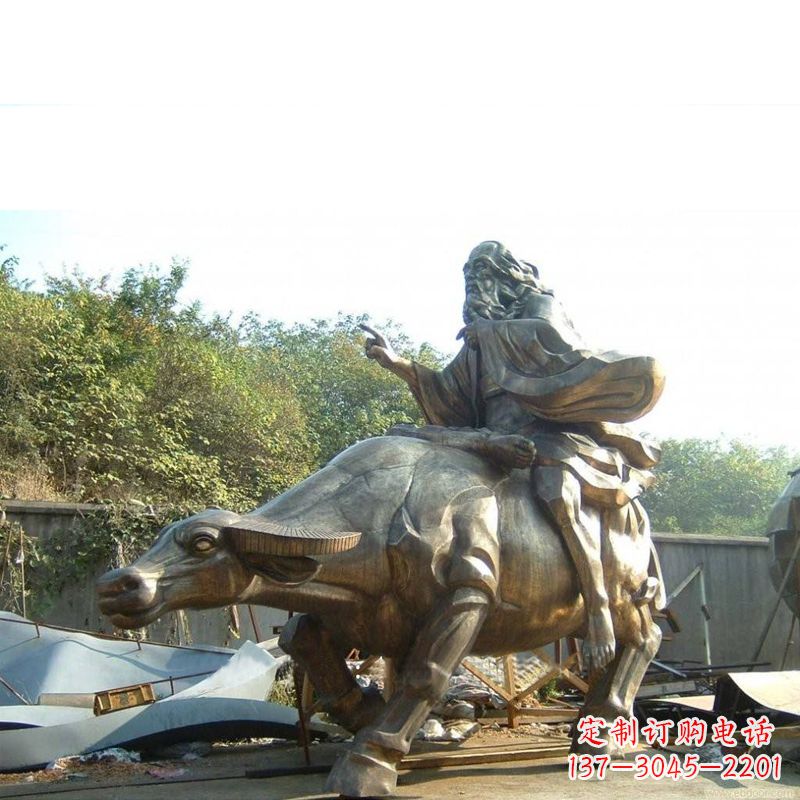 泰州老子雕像天人合一