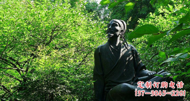 泰州李白铜雕,精致细腻,让你收藏永不凋谢