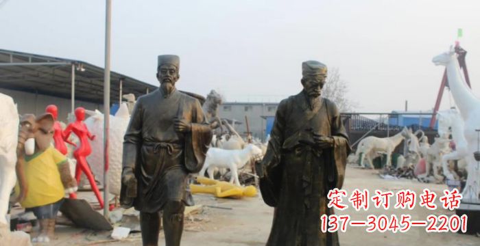 泰州复兴古艺,海归精品—李时珍铜雕