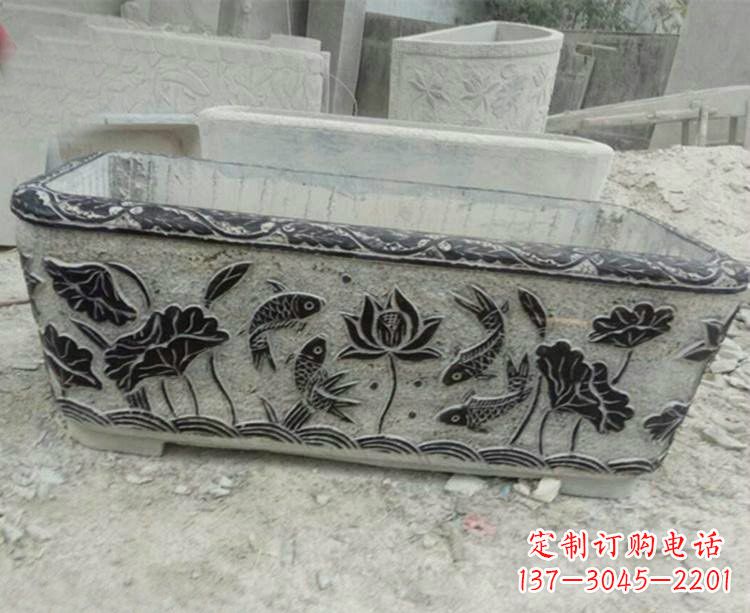 泰州浮雕仿古式水缸雕塑,令人惊艳