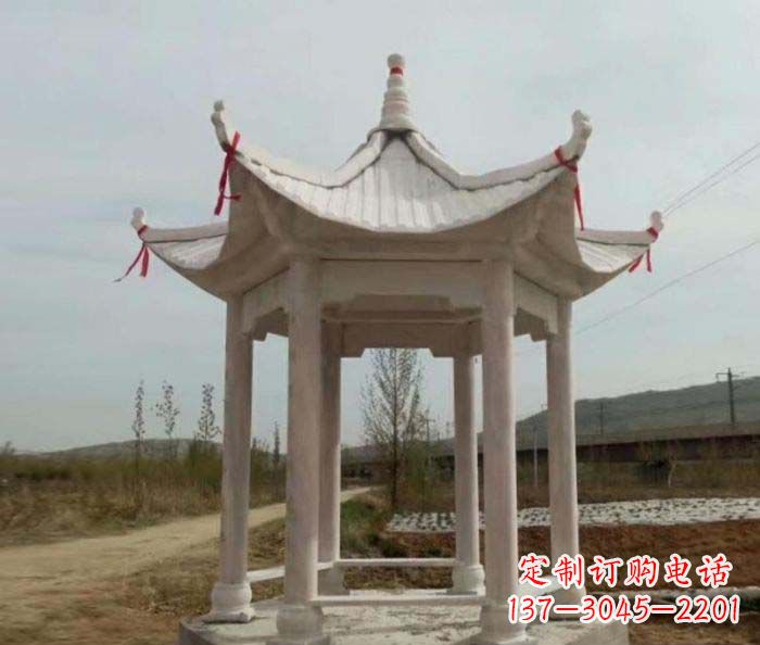 泰州凉亭雕塑定制--领雕塑