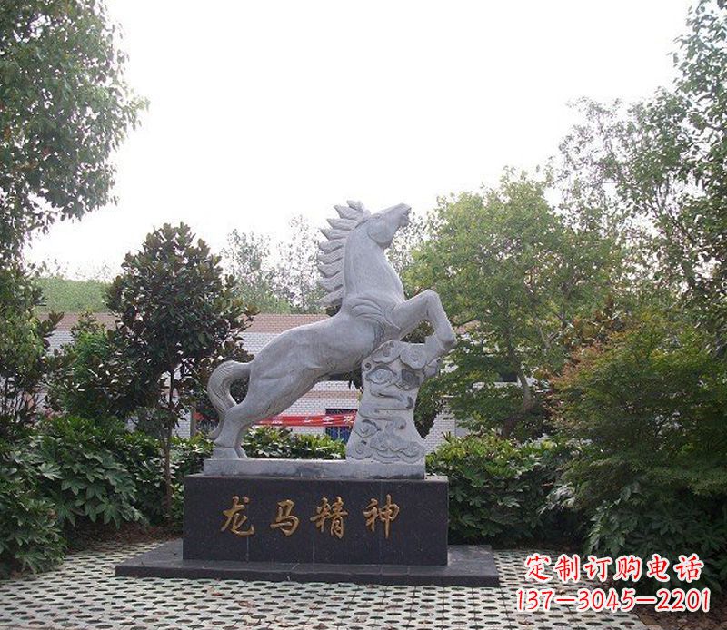 泰州龙马精神石雕