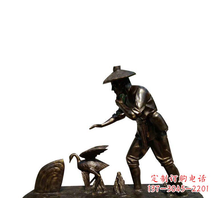 泰州精湛工艺,精致鸬鹚雕塑