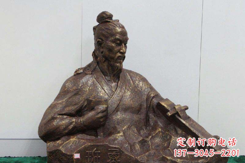 泰州鲁班雕塑,古代名人铜雕定制