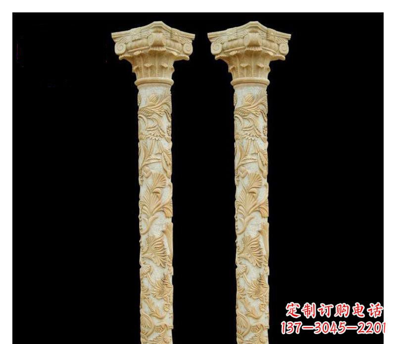 泰州罗马风格砂岩马雕塑