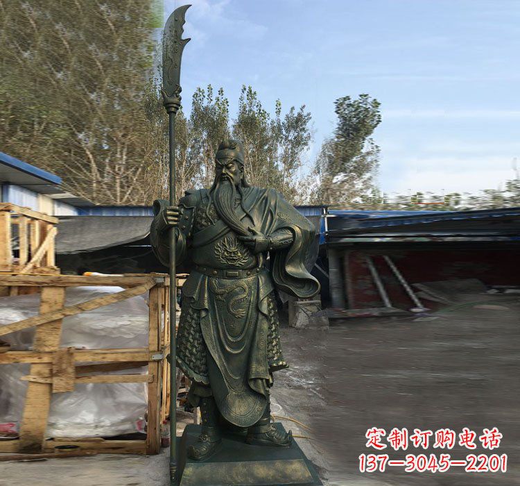 泰州中领雕塑公司推出的关公铜雕,将给您的家和…