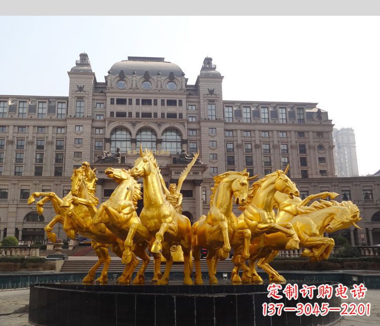 泰州马动物铜雕,令您流连忘返