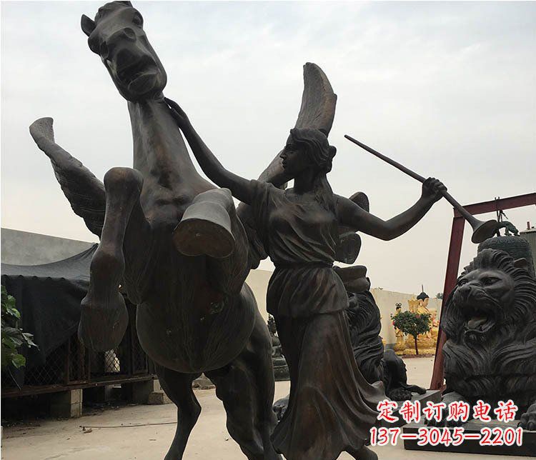 泰州精美马动物铜雕摆件