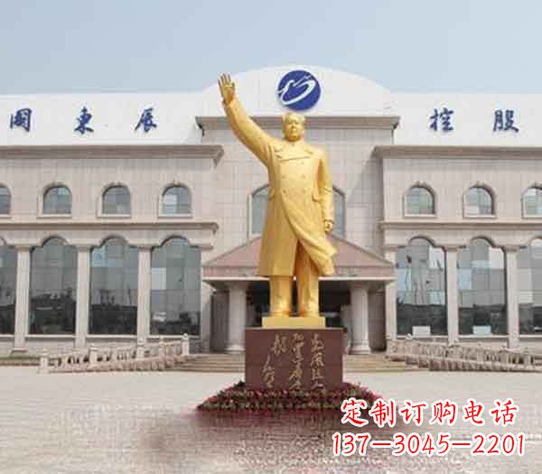 泰州精美毛泽东铜雕,唯美观赏一生
