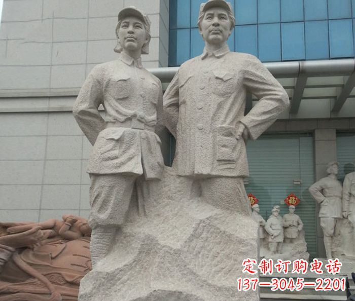 泰州专属毛泽东雕塑,纪念革命先行者