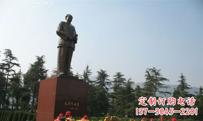 泰州毛主席园林景观铜雕