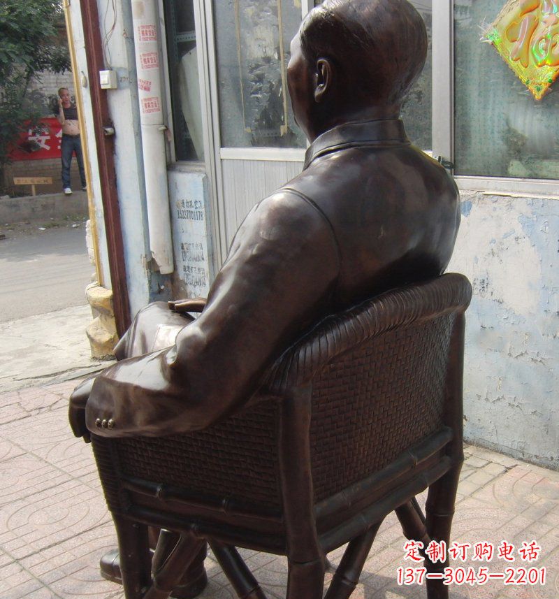 泰州伟大领袖铜雕塑,缅怀毛主席伟大的一生