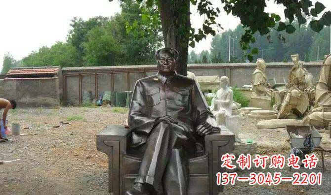泰州毛主席坐像广场伟人铜雕