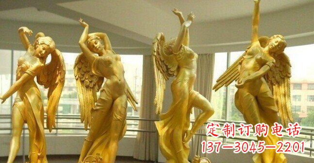 泰州西方天使雕塑,精美绝伦