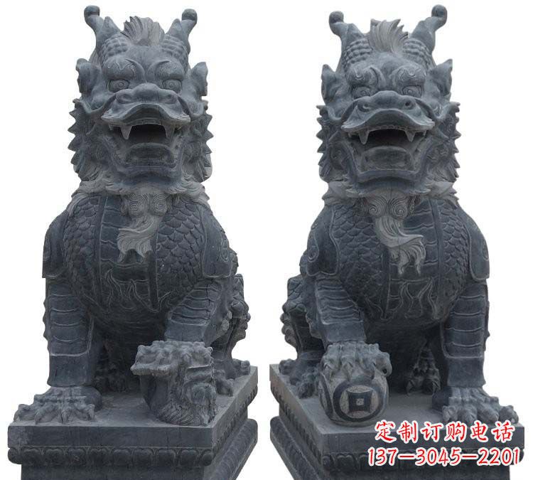 泰州传统文化精灵--石雕麒麟
