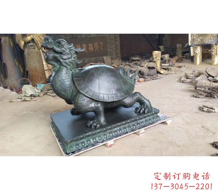 泰州青铜古风龙雕塑,精致外形美轮美奂