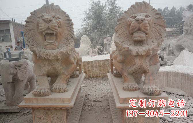 泰州中领雕塑狮子雕塑给您带来动人心弦