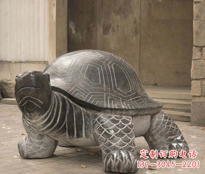 泰州精美乌龟石雕把您的母子激情表达出来