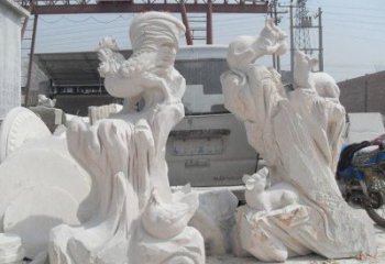 泰州中领雕塑，打造古典唯美的汉白玉公鸡雕塑