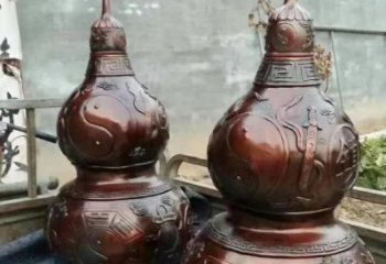 泰州葫芦雕塑，精致艺术佳作