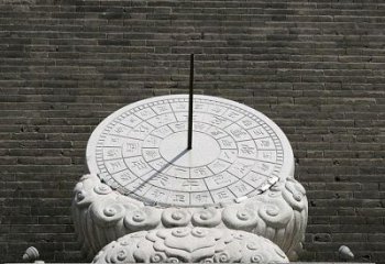 泰州花岗岩古代计时器日晷雕塑