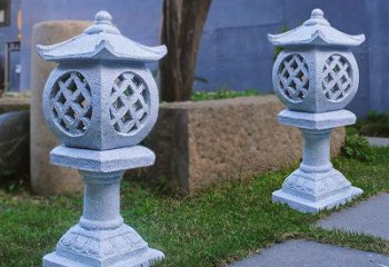 泰州花岗岩石灯笼雕塑——点缀家园，照亮晚宴