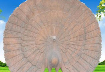 泰州专业手工孔雀雕塑提升空间艺术氛围