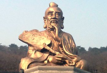 泰州真谛雕塑·老子铜雕像，传承中国文化